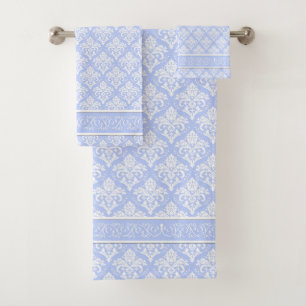 Ensemble de serviettes - Wedgewood Blue Damask