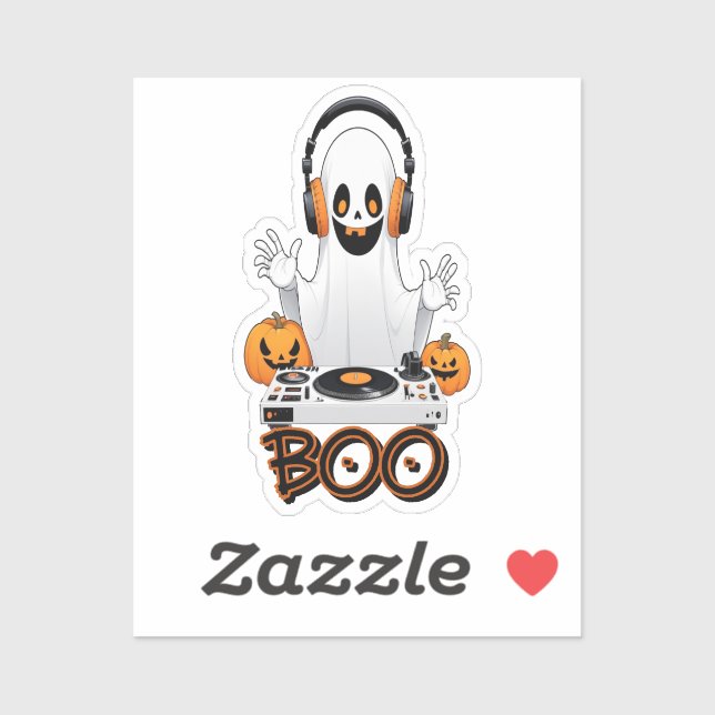 Ensemble de stickers Halloween éffrayant (Feuille)