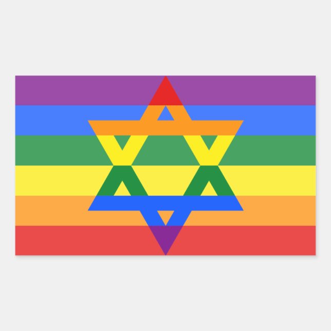 Ensemble de stickers Jew Gay (Devant)