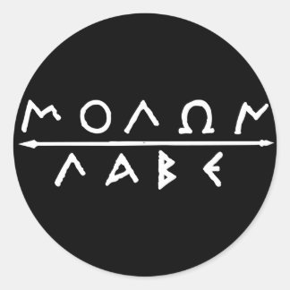 Ensemble de stickers Molon Labe