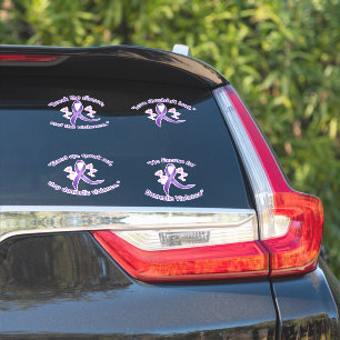 Ensemble de stickers Violence et violence domestiq