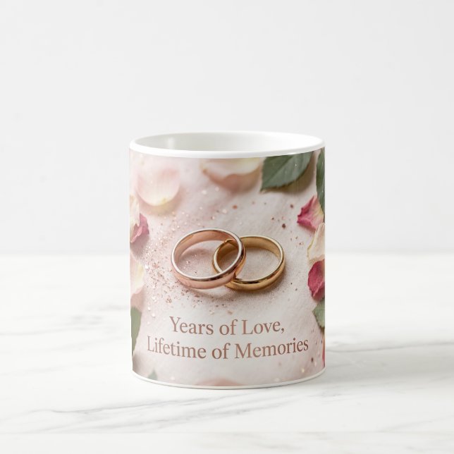 Ensemble de tasses Mr et Mme Cadeau de mariage pou (Centre)