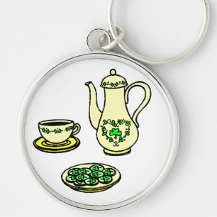 Ensemble de thé de la Saint-Patrick Porte-clés irl