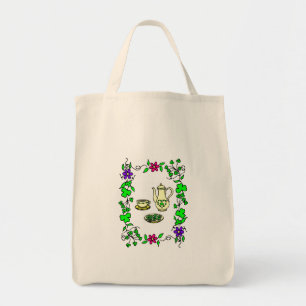 Ensemble de thé de la Saint-Patrick Sac cabas irla