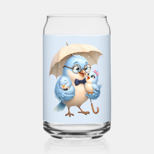 Ensemble de verres à boire en verre Daddy Bird Cad