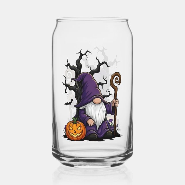 Ensemble de verres à boire Gnome Halloween (Recto)