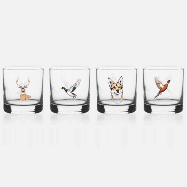 Ensemble de verres à whisky personnalisés (Recto)
