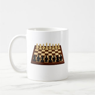Ensemble d'échecs 3D Tasse à café – Conception élé