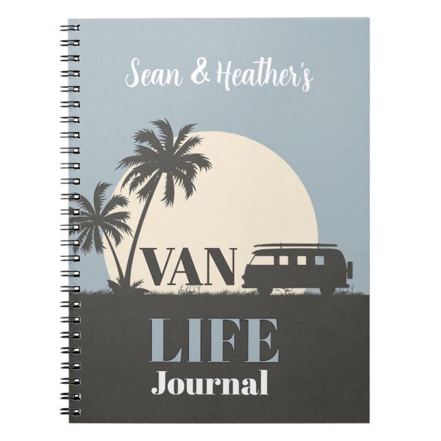 ENSEMBLE ! 🚐 Journal de vie de Van personnalisé p (Devant)