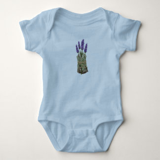 Ensemble Lavande Sauge Body Bébé | Boho