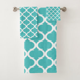 Ensemble marocain moderne de serviette de Bath de