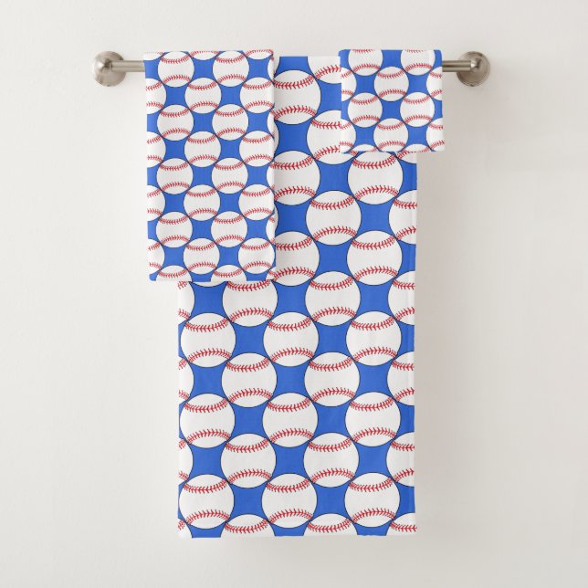 Ensemble patriotique de serviette de base-ball de (En situation)