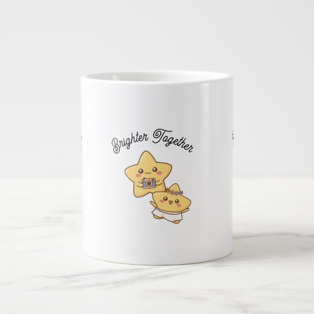Ensemble plus lumineux – Cadeau de tasse pour coup (Devant)