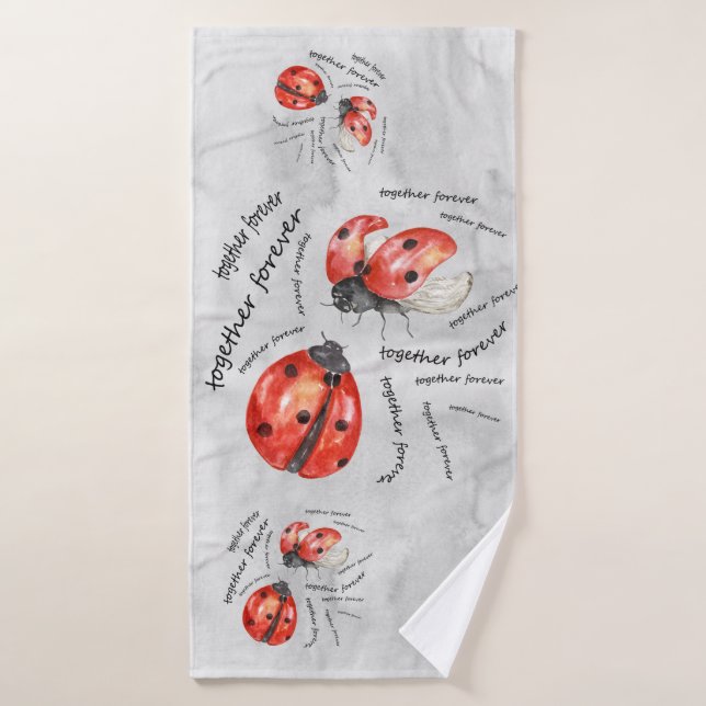 Ensemble pour toujours (Serviette de bain)
