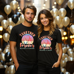 Ensemble pour toujours Gnome Couple T-shirt