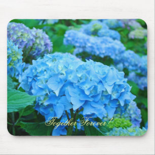 Ensemble pour toujours ! Tapis de souris Fleurs d'