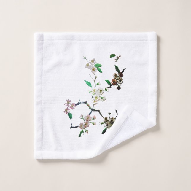 ENSEMBLE SERVIETTE ART ET STYLES DE DESIGN  (Gant de toilette)