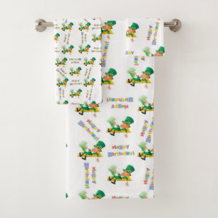 Ensembles de serviettes de bain, Saint-Patrick Joy