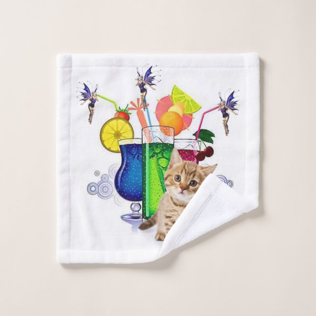 Ensembles de serviettes de salle de bain Fée Viole (Gant de toilette)