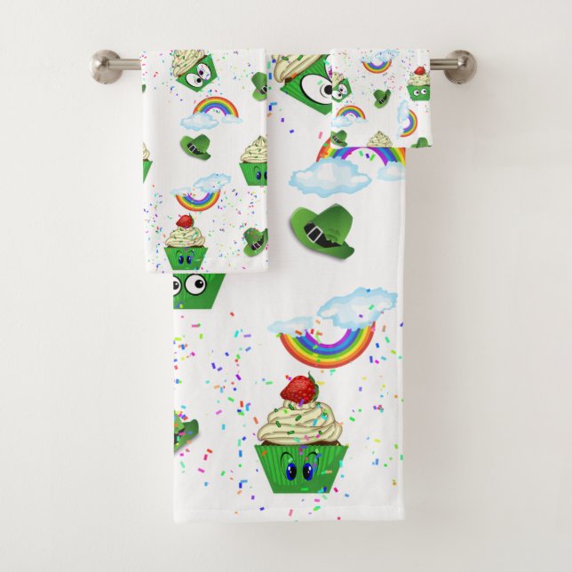 Ensembles de serviettes de salle de bain pour la S (En situation)