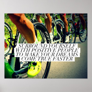 Entourer Avec Des Gens Positifs - Poster