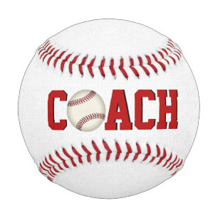 Entraîneur De Baseball Avec Balle