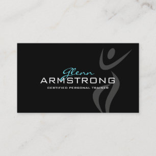 Entraîneur de forme physique - cartes de visite