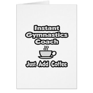 Entraîneur de gymnastique instantanée ... Juste aj