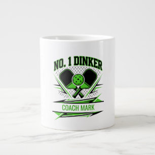 Entraîneur de pickleball Dinker n°1 Mug Jumbo pers