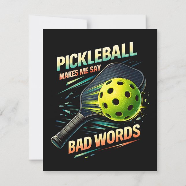 Entraîneur de Pickleball Drôle Me Fait Dire Des Gr (Dos)