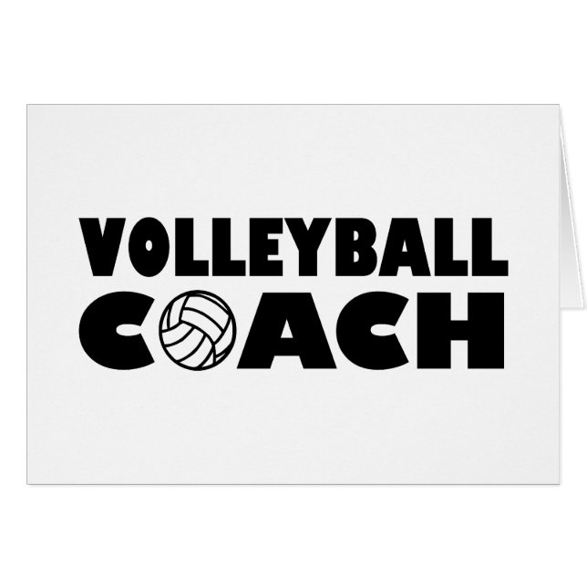 Entraîneur de volleyball (Devant horizontal)