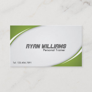 Entraîneur personnel - cartes de visite