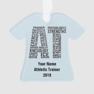Entraîneur sportif nommé personnalisé au cadeau