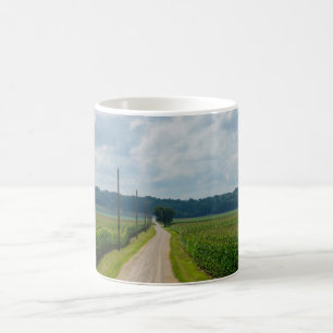 Entre Les Champs De Maïs Café Mug
