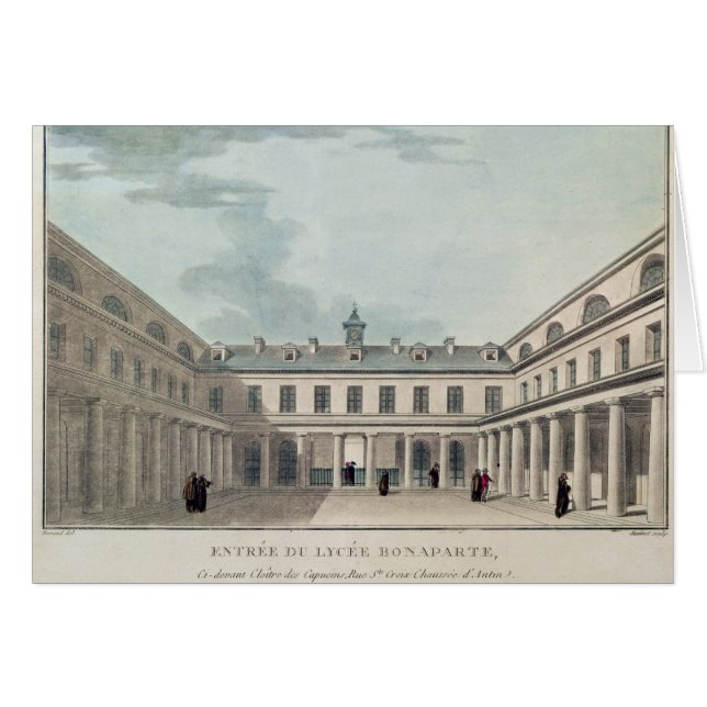 Entrée au lycée Condorcet (Devant horizontal)