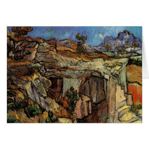 Entrée de la carrière, Saint-Remy par Vincent van 