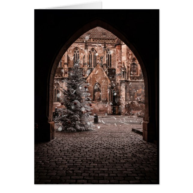 Entrée de la carte de Noël du village (Devant)