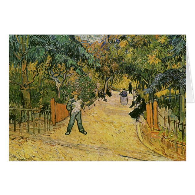 Entrée, Parc public à Arles Van Gogh Art (Devant Horizontal)