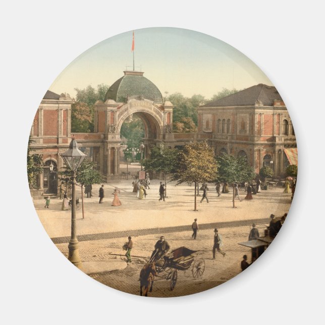 Entrée Tivoli Park Copenhagen Magnet (Devant)