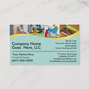 Entrepreneur/Handyman/Faire tout / Carte de visite