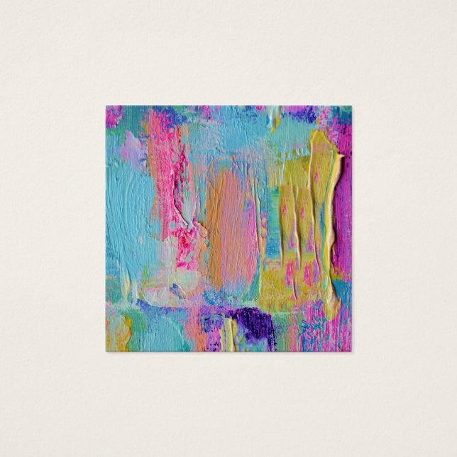 Entreprise carré, Cadeaux, Art, Cartes de Message  (Devant)