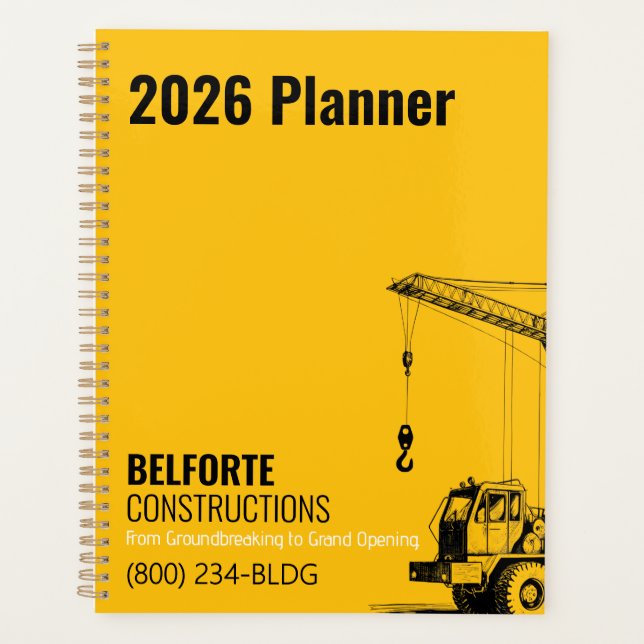 Entreprise de construction, conception de grue jau (Devant)