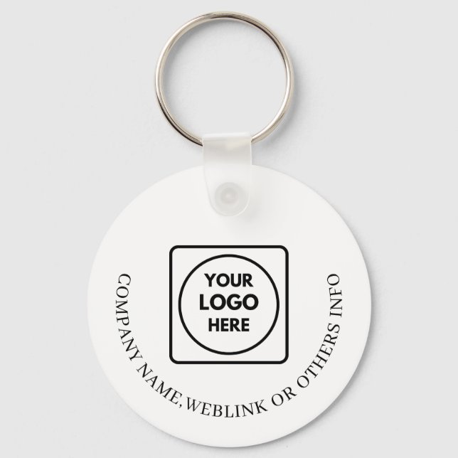 Entreprise de générateur de code QR Porte-clés pro (Recto)