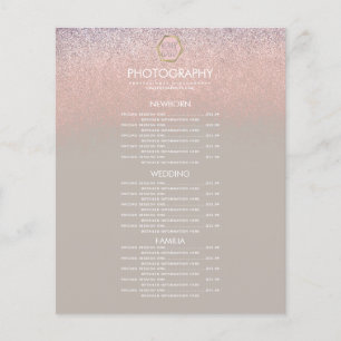 Entreprise de photographie ombre paillettes Votre