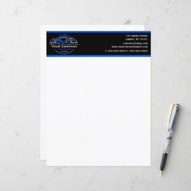 Entreprise de remorquage professionnelle, service  (Devant/Arrière en situation)