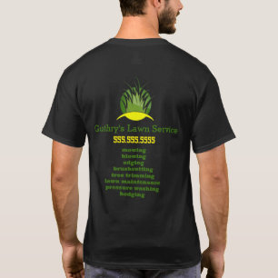 Entreprise de service de pelouse / T-shirt payant