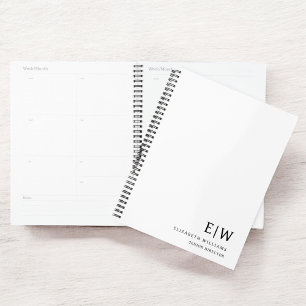 Entreprise Professionnelle Blanc Monogramme initia