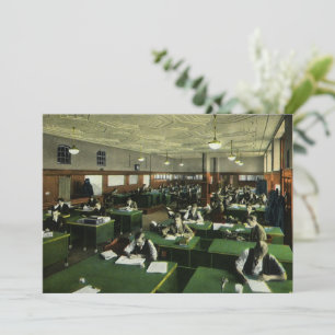 Entreprise Vintage, Journalistes dans un bureau de