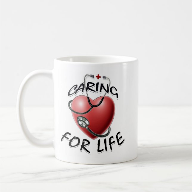 Entretenir la tasse d'infirmière de la vie (Gauche)