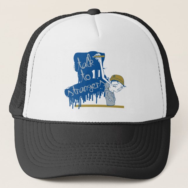 Entretien au casquette d'étrangers (Devant)